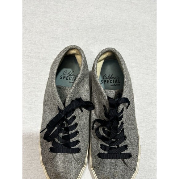SeaVees Women's California Special Varsity Sneaker In Light Grey Size 10 - Picture 3 of 7